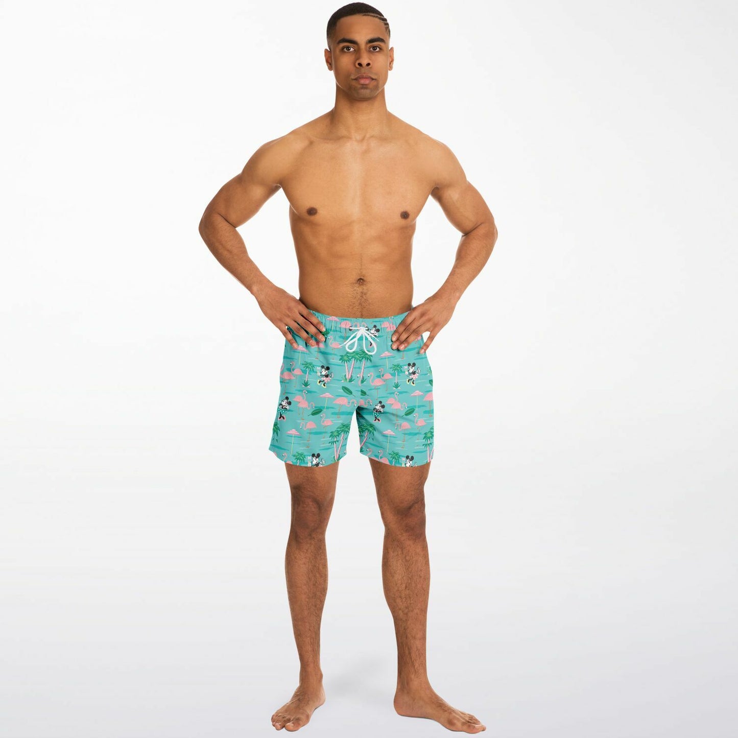 Flamingo Collection Men's Swim Trunks