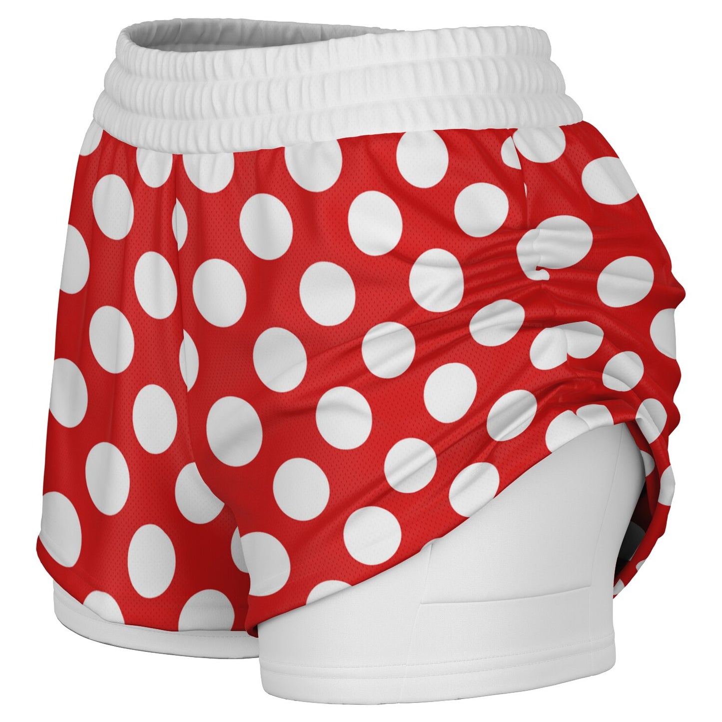 Mouse Double Layer Pocket Shorts