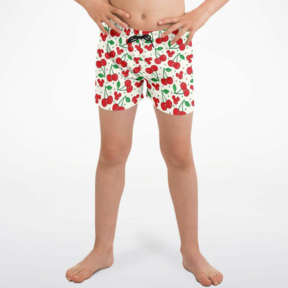Cherry Collection Kids Swim Trunks