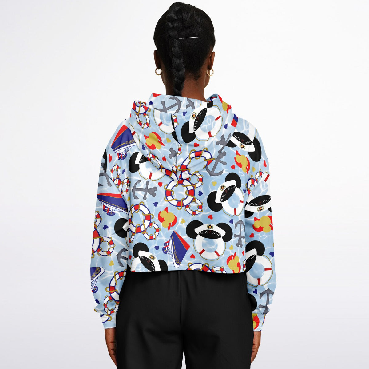 Cruise Collection Cropped Hoodie