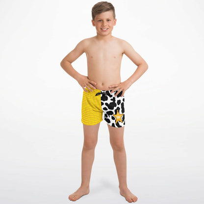 Toy Collection Sheriff Kids Swim Trunks