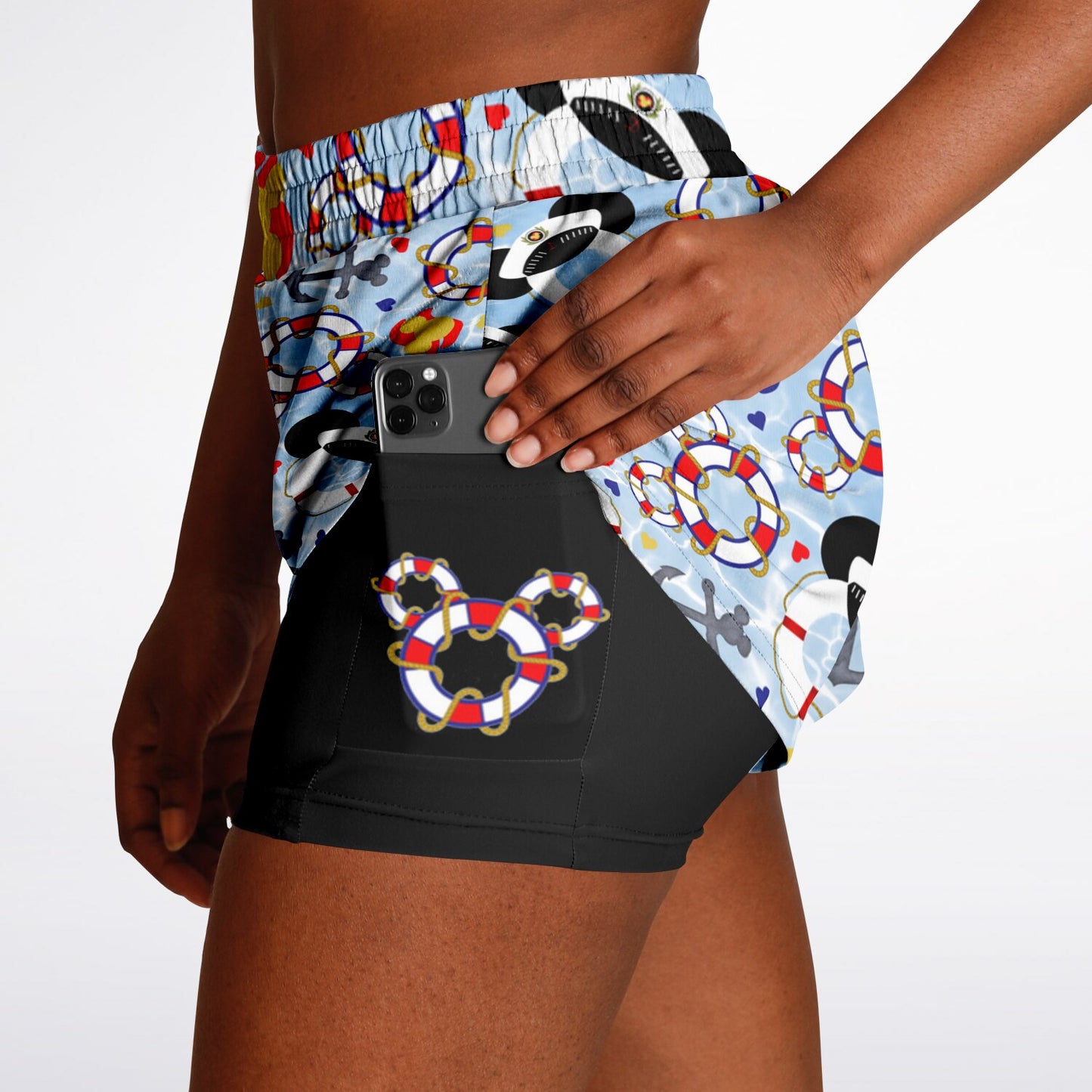 Cruise Women's Double Layer Pocket Shorts