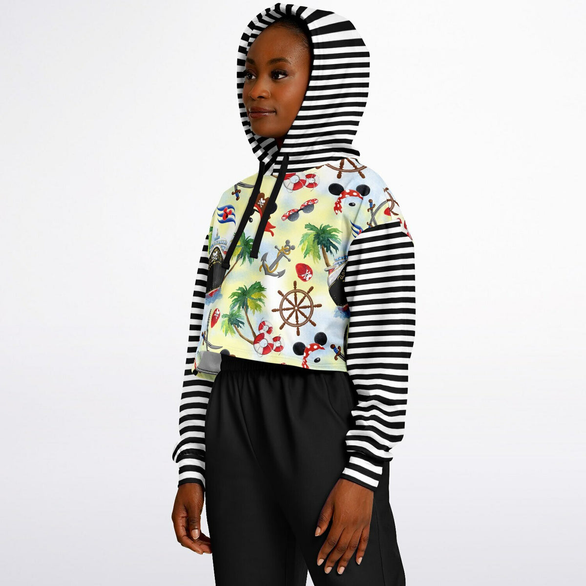 Pirate Collection Cropped Hoodie