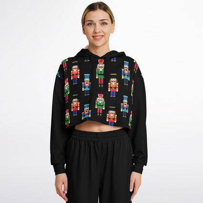 Nutcracker Cropped Hoodie
