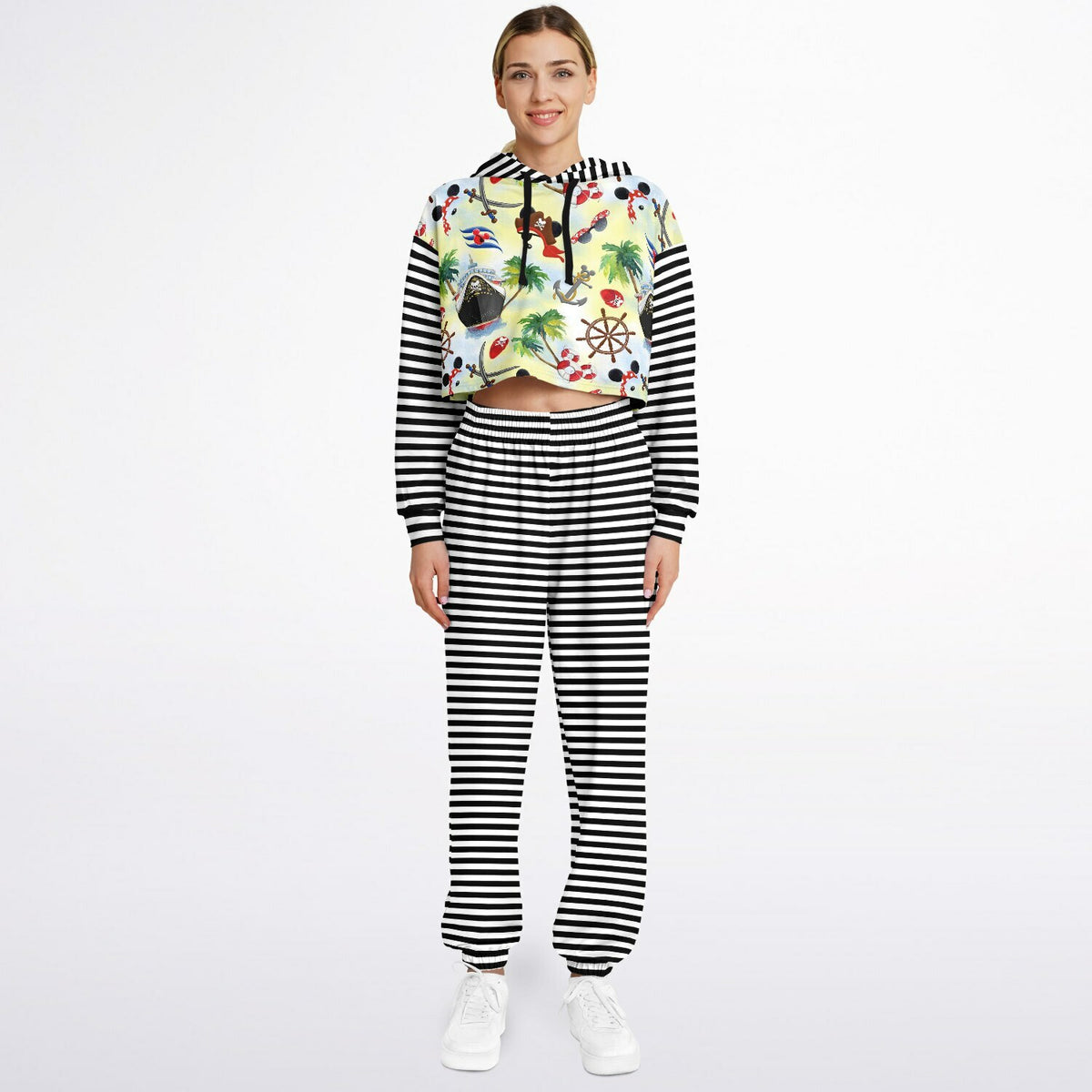 Pirate Collection Cropped Hoodie & Sweatpants