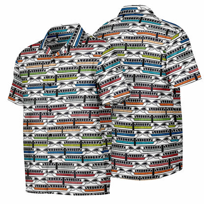Monorail Collection Short Sleeve Button-Down Shirt