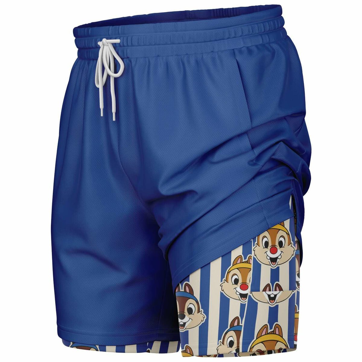 Men's Chipmunk Double Layer Pocket Shorts