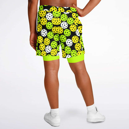 Pickleball Double Layer Pocket Shorts