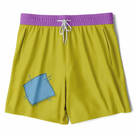 Dopey Men's Double Layer Pocket Shorts