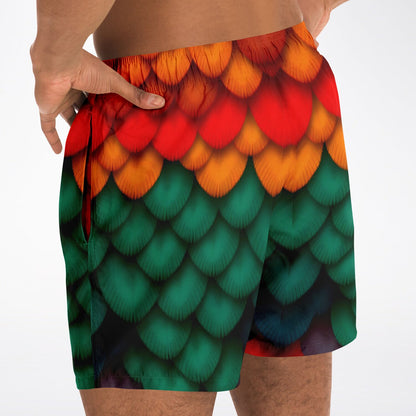Crazy Bird Swim Trunks Men