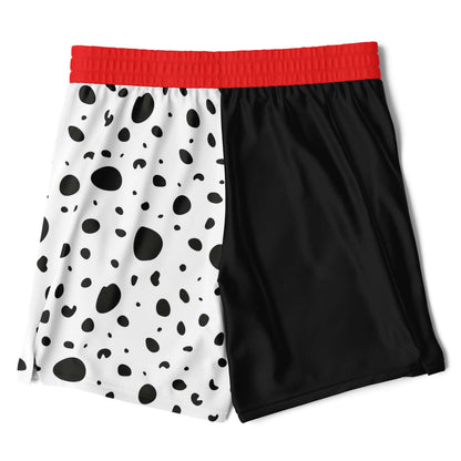 Dalmation Men's Double Layer Pocket Shorts