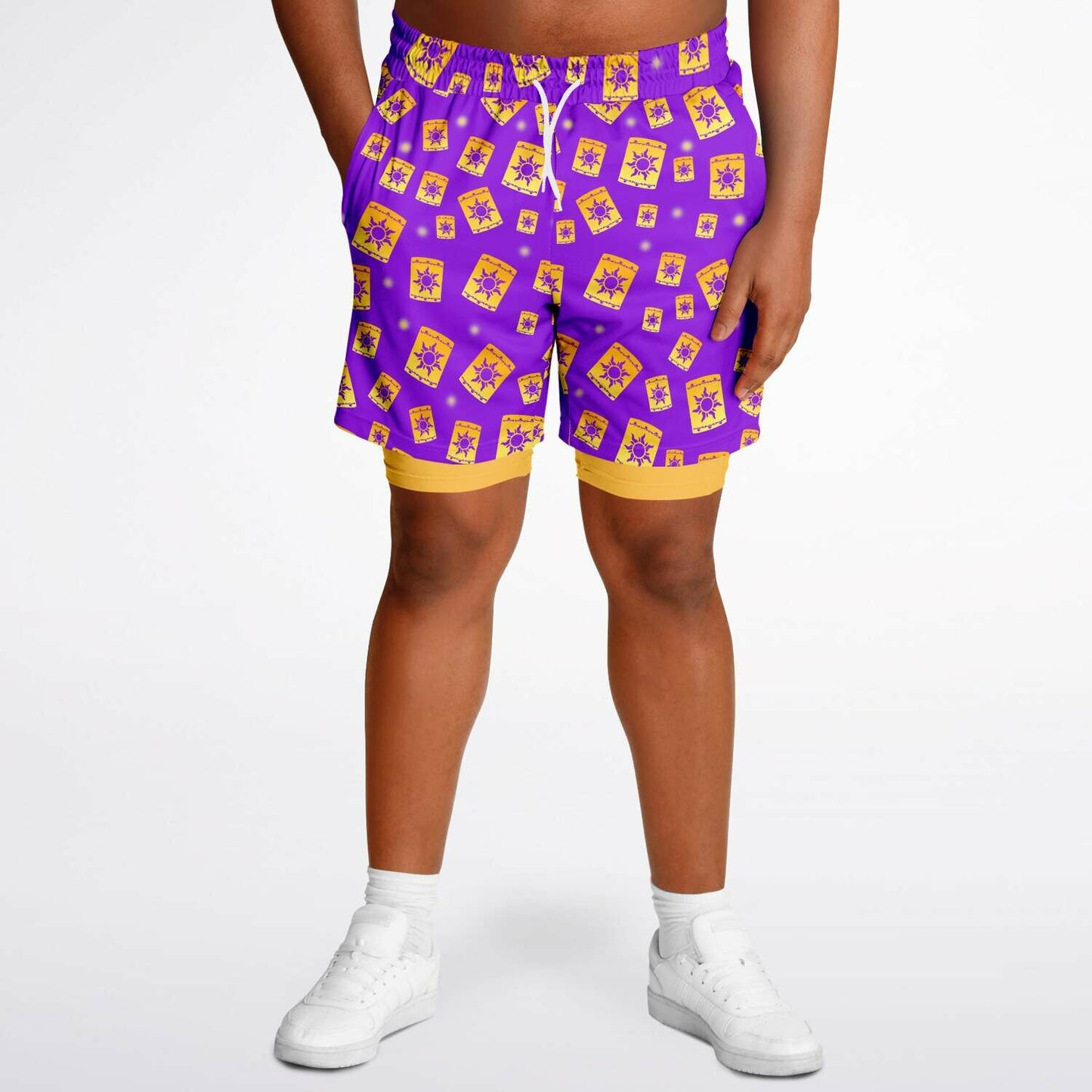 Men's Lanterns Double Layer Pocket Shorts