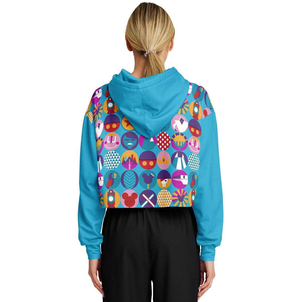 Park Cups Cropped Hoodie
