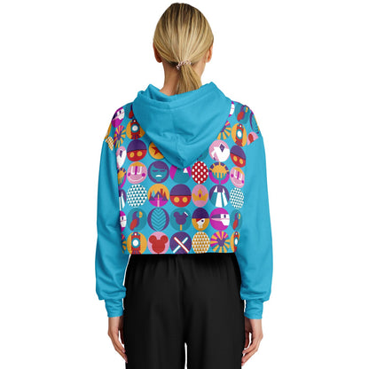 Park Cups Cropped Hoodie