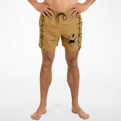 Nightmare Collection Brown BoogieMan Swim Trunks Men
