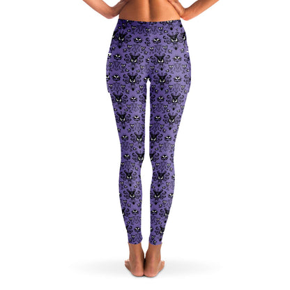 Haunted Mansion Mesh Pocket Leggings