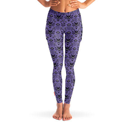 Haunted Mansion Mesh Pocket Leggings