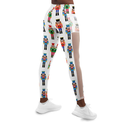 Nutcracker Mesh Pocket Leggings