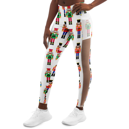 Nutcracker Mesh Pocket Leggings