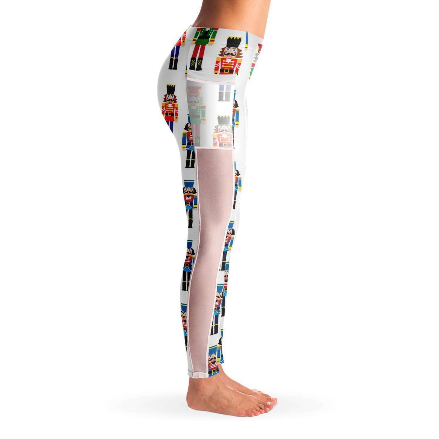 Nutcracker Mesh Pocket Leggings