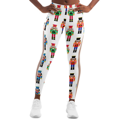 Nutcracker Mesh Pocket Leggings