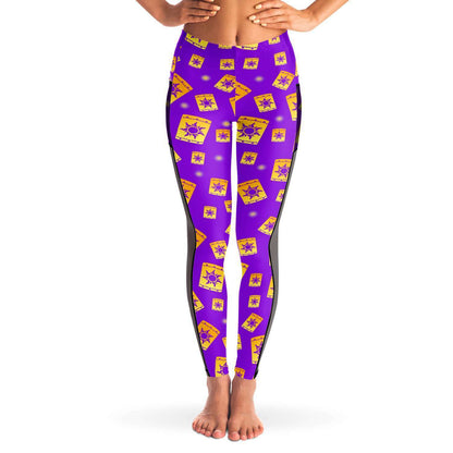 Tangled Lanterns Mesh Pocket Leggings