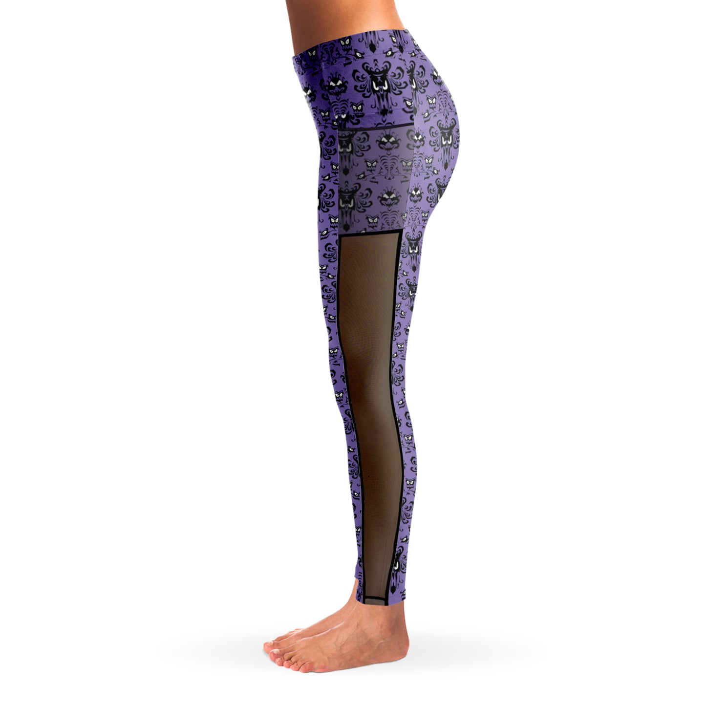 Haunted Mansion Mesh Pocket Leggings