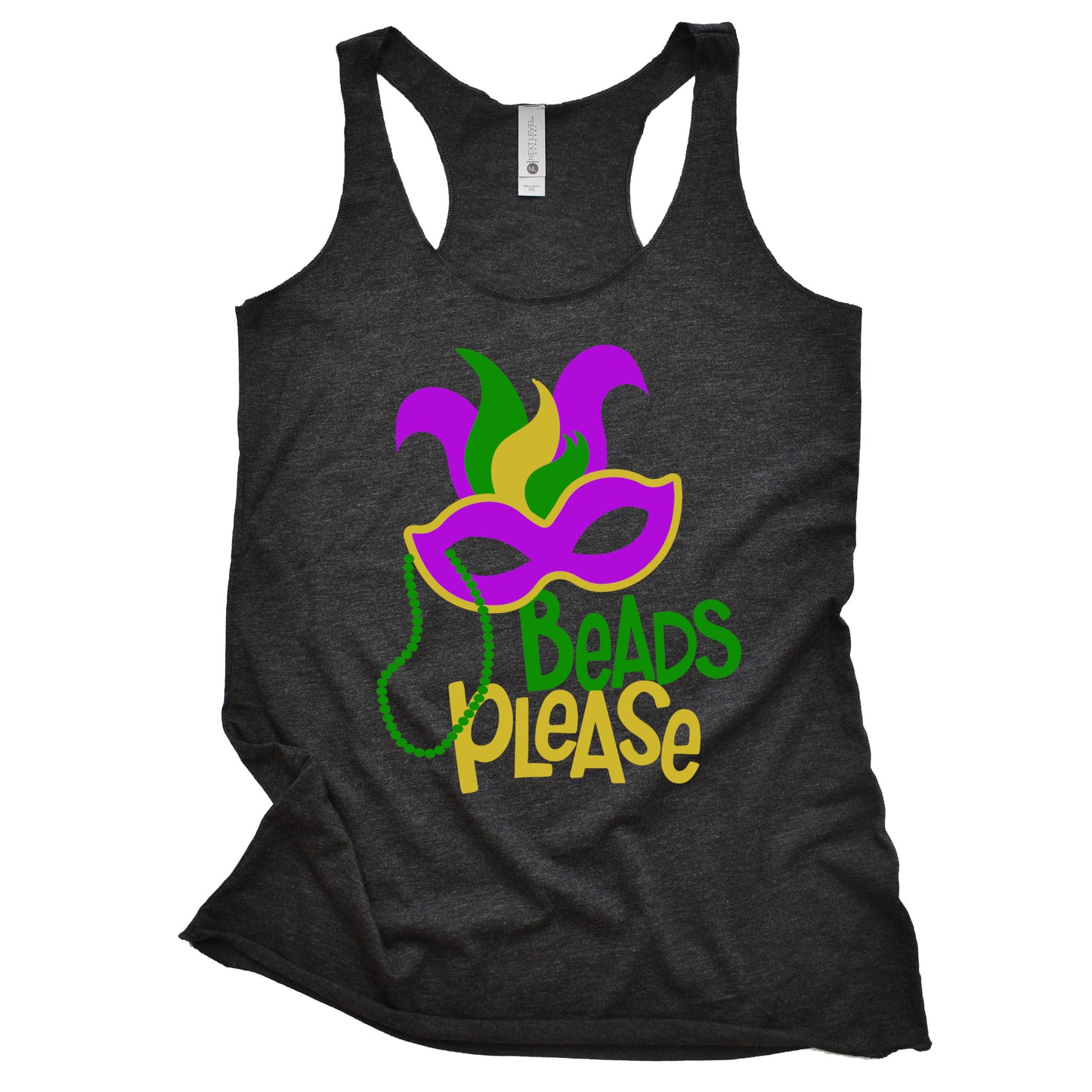 Beads Please Racerback Tank