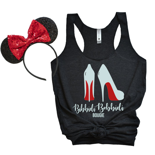 Bibbidi Bobbidi Bougie Racerback Tank