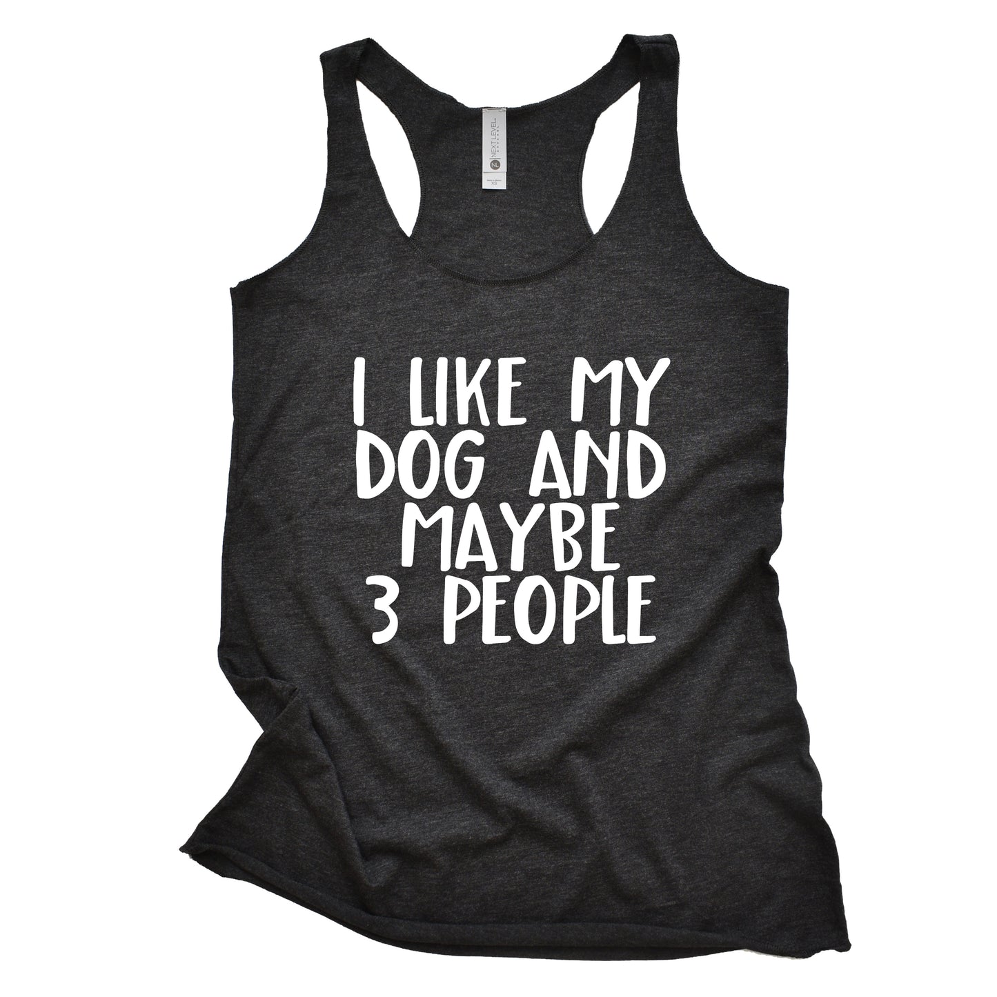 I Like My Dog Women's Racerback Tank