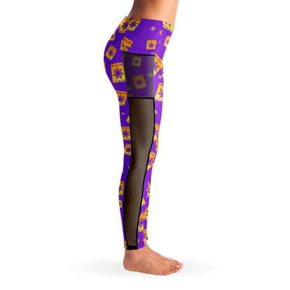 Tangled Lanterns Mesh Pocket Leggings