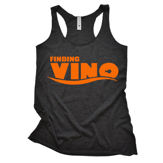 Finding Vino Racerback Tank