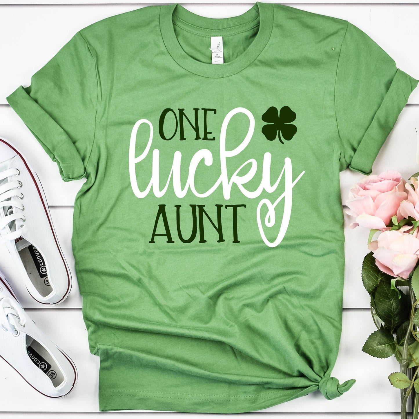 One Lucky Aunt Unisex T-Shirt