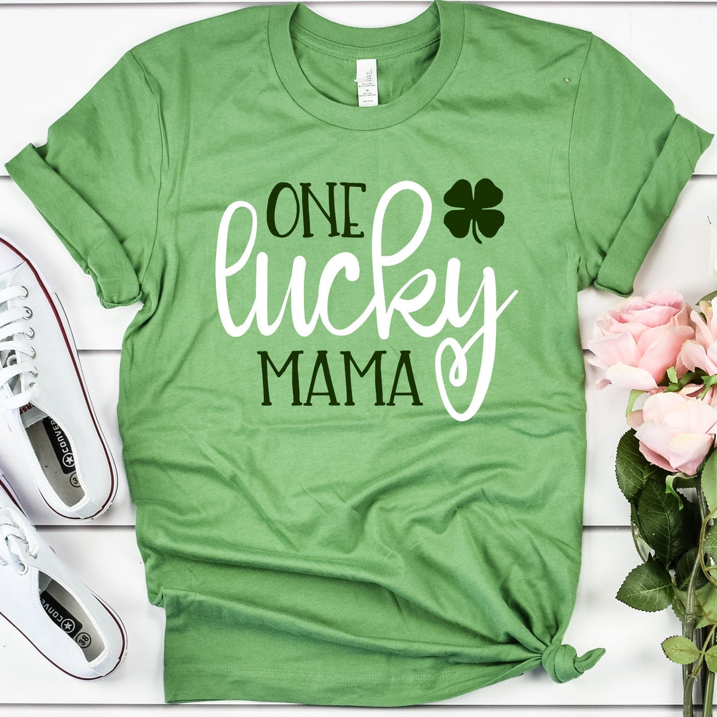 One Lucky Mama Unisex T-Shirt