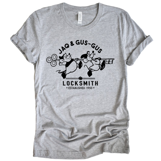 Jaq & Gus Gus Locksmith T-Shirt