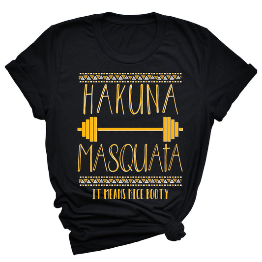 Hakuna Masquata Short-Sleeve Unisex T-Shirt