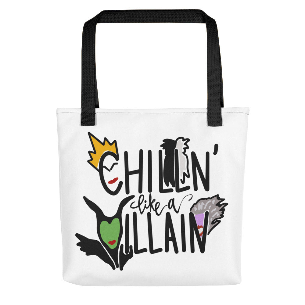 Chillin Like A Villain Tote bag