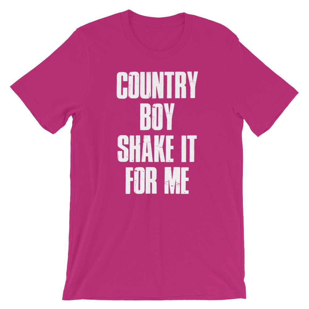 Country Boy Shake It Unisex T-Shirt