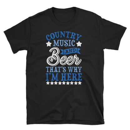 Country Music & Beer Unisex T-Shirt