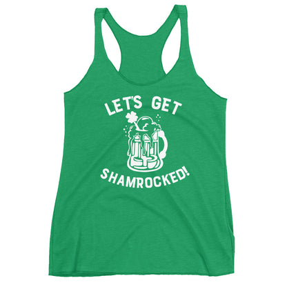 Let's Get Shamrocked Women's Racerback Tank