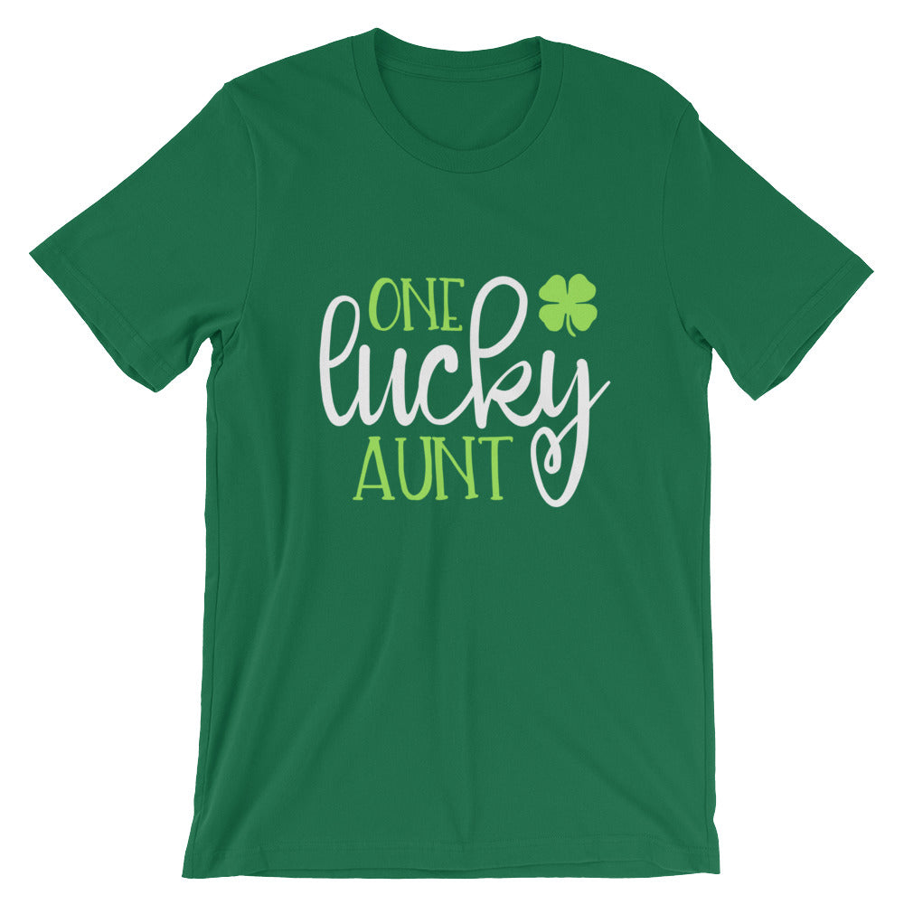 One Lucky Aunt Unisex T-Shirt