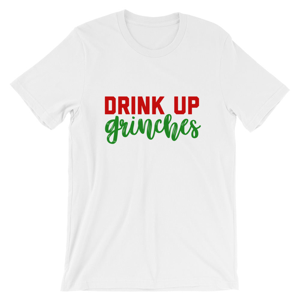 Drink Up Grinches Unisex T-Shirt - Flop The World Pop