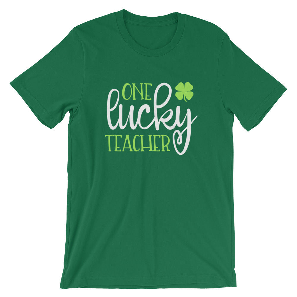 One Lucky Teacher Unisex T-Shirt