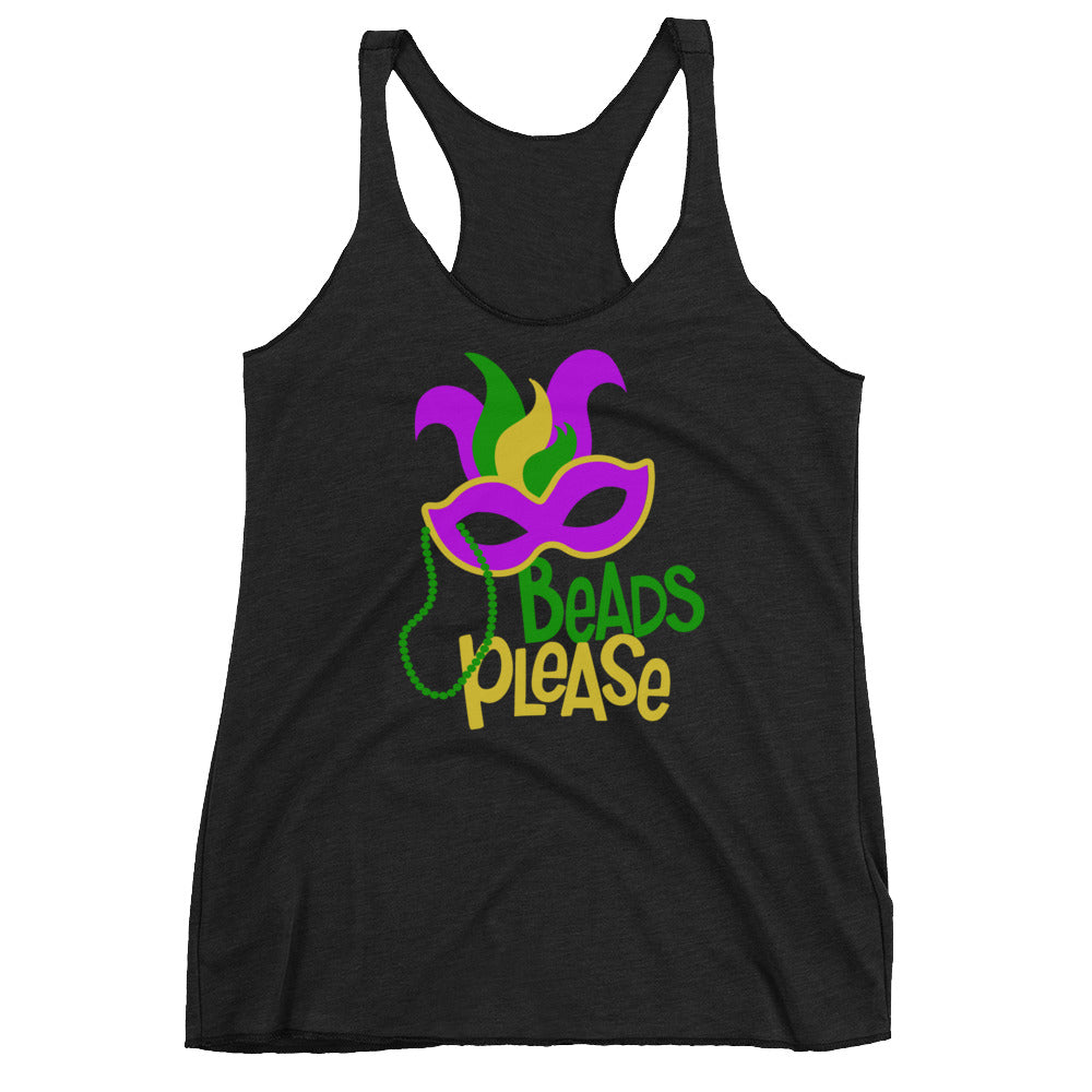 Beads Please Racerback Tank