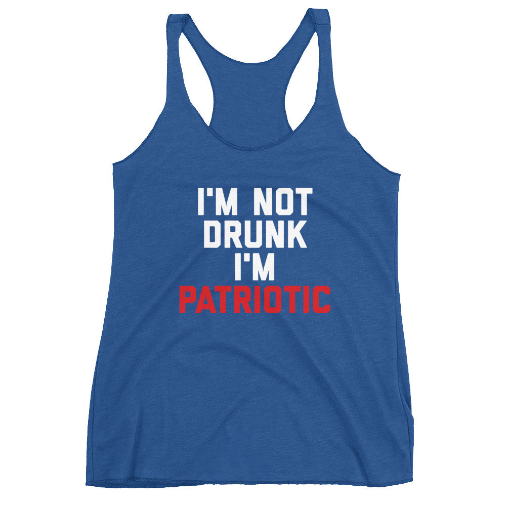 I'm Not Drunk I'm Patriotic Tank