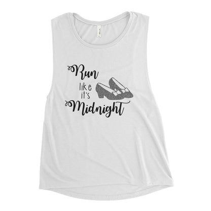 Run Like It's Midnight Ladies’ Muscle Tank