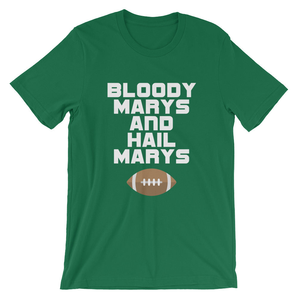 Bloody Marys And Hail Marys Unisex T-Shirt - Flop The World Pop