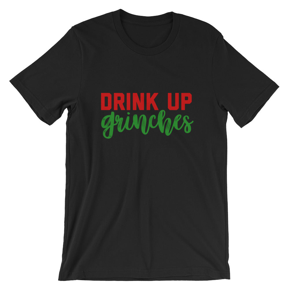 Drink Up Grinches Unisex T-Shirt - Flop The World Pop