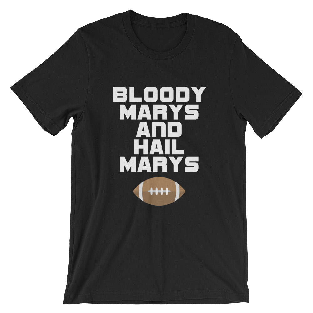 Bloody Marys And Hail Marys Unisex T-Shirt - Flop The World Pop