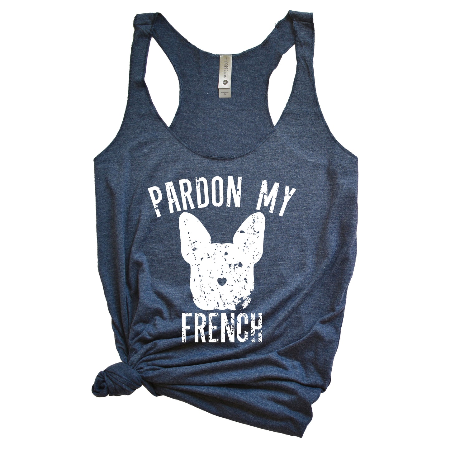 Pardon My French Women's Racerback Tank